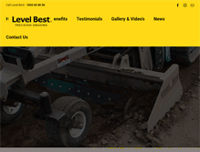 Tablet Screenshot of levelbest.com.au